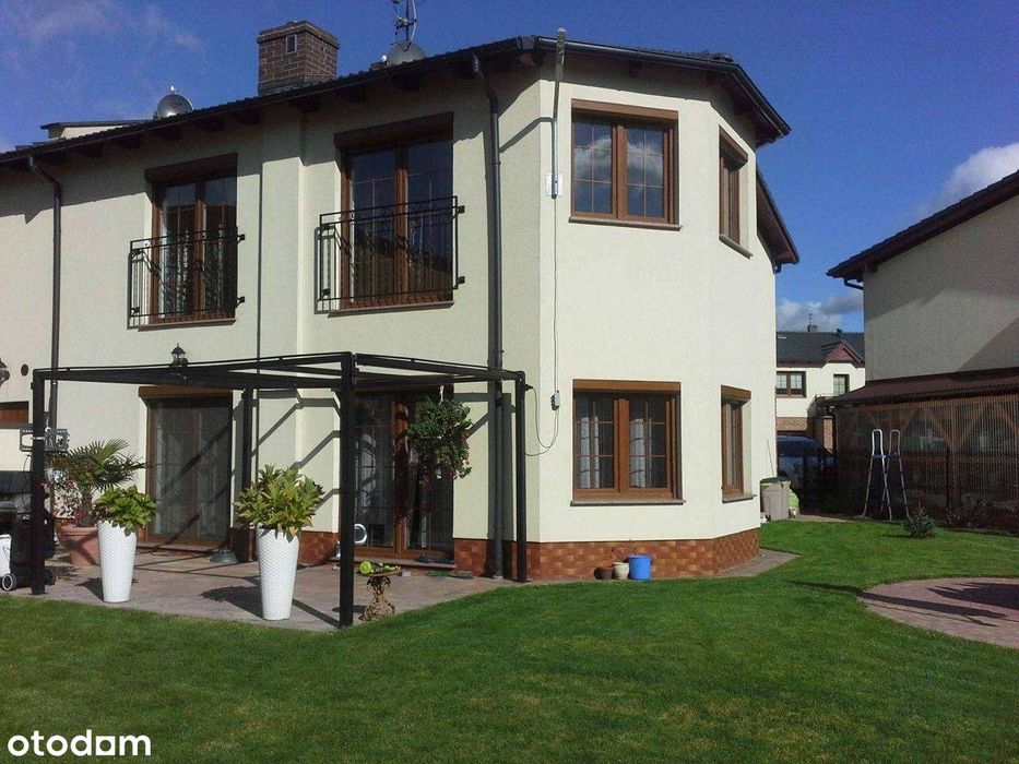 Piękny, skrajny szereg 171m2 dla dużej rodziny, 4 sypialnie z salonem