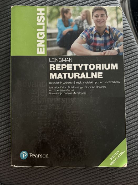 Repetytorium + testy maturalne jezyk angielski