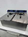 Fritadeira dupla industrial 10+10 litros