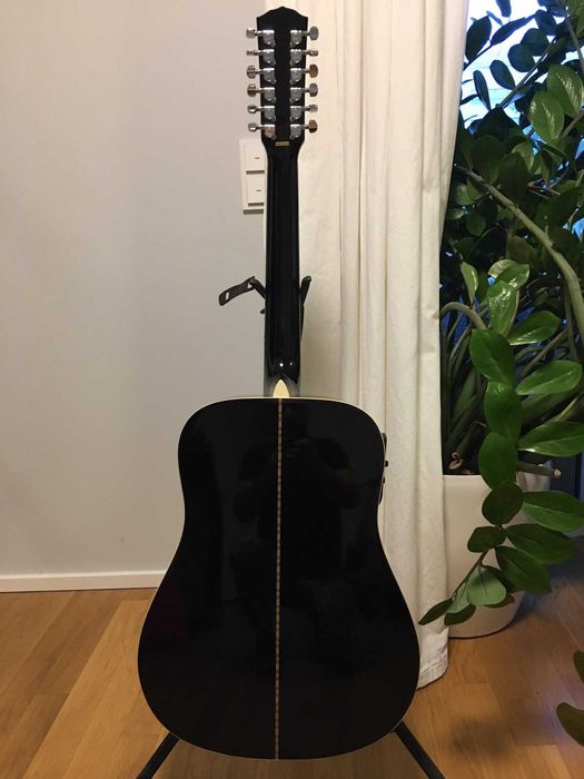 Fender DG-16E BLK 12 струн эл/акустика Корея, в кейсе+ремень+стенд