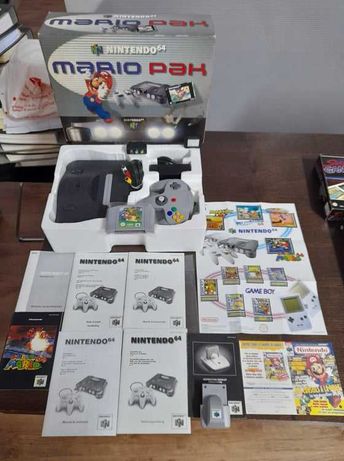 Consola Nintendo 64 Versão Mario PAK PT