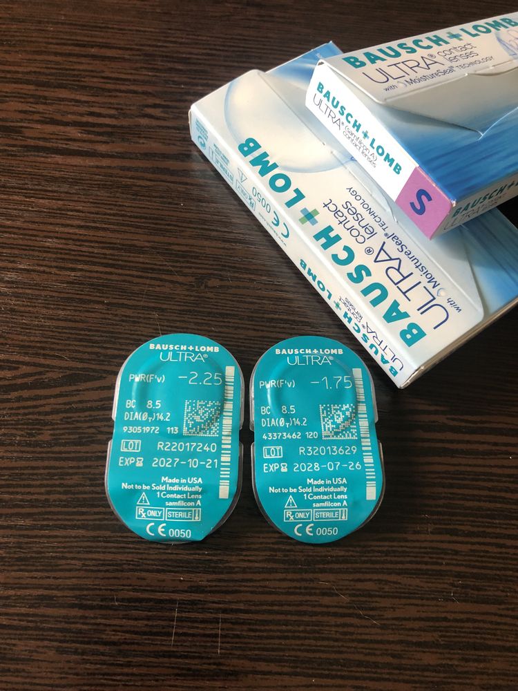 Контактні лінзи Bausch+lomb Ultra