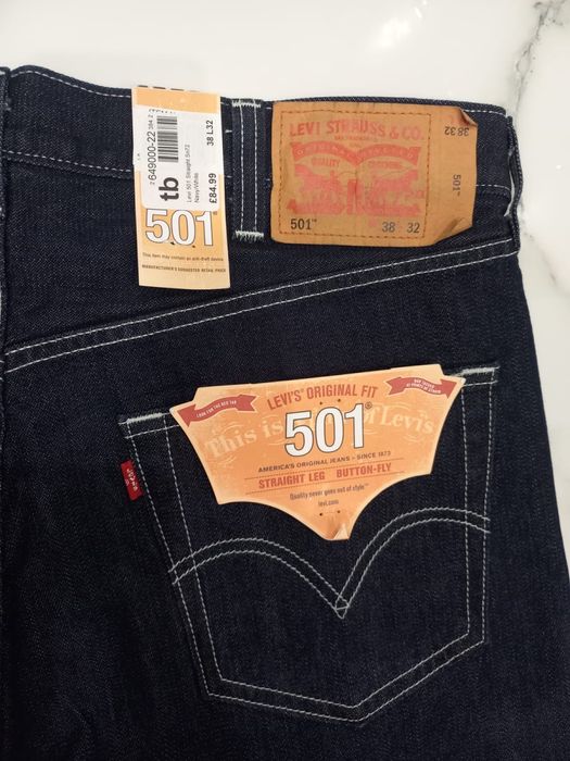 Levi’s 501 Original Fit 38 32 розміру чоловічі джинси