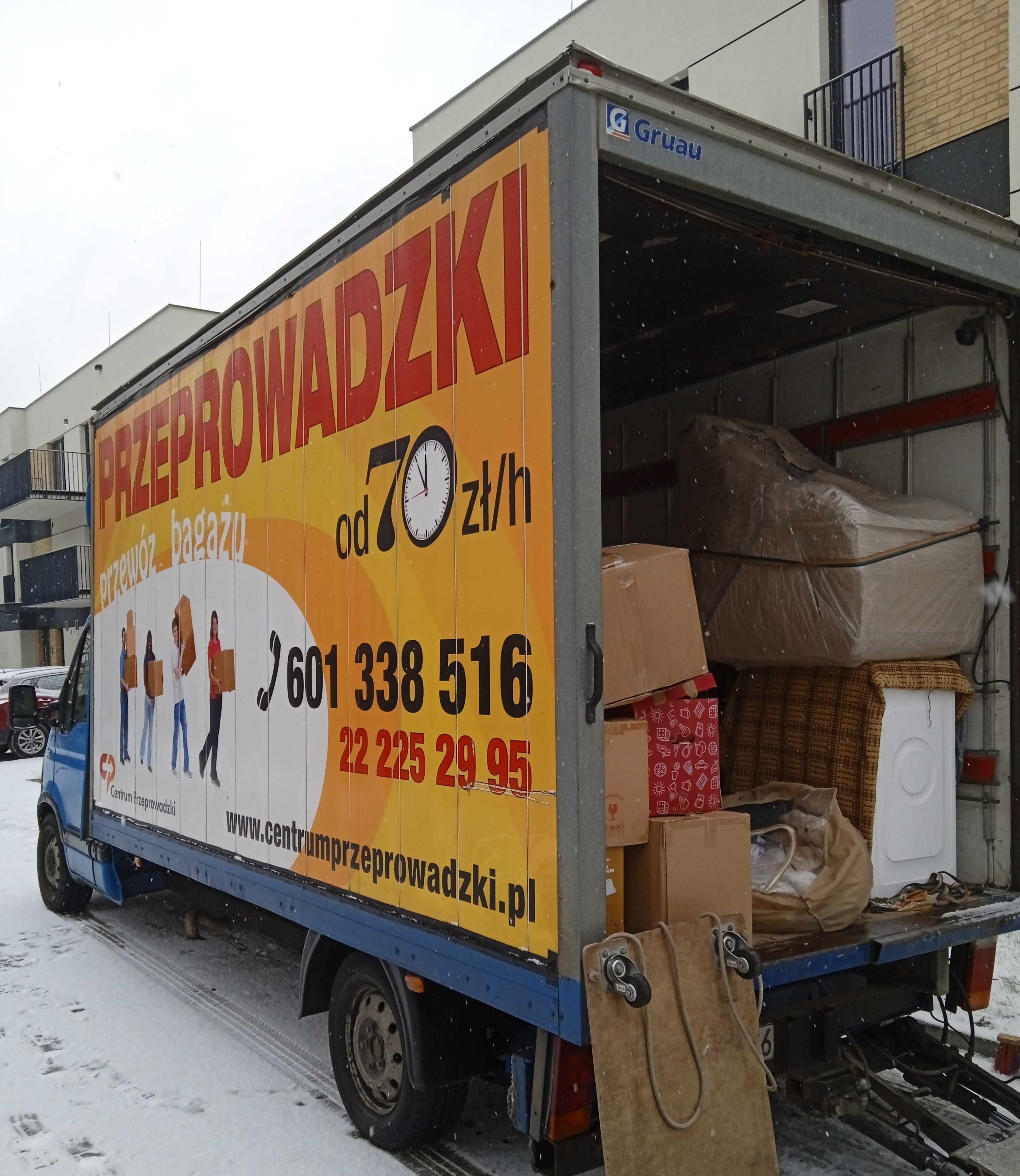 Przeprowadzki transport tanio - wywóz starych mebli na PSZOK  Warszawa