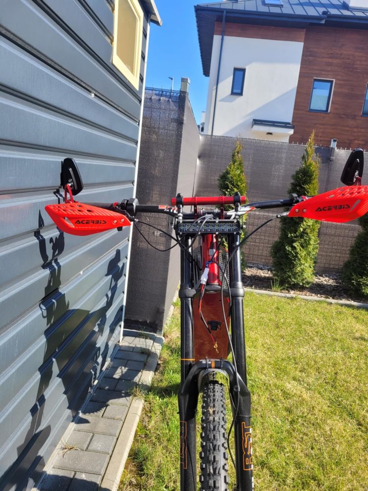 Rower MTB elektryczny projekt hydraulika