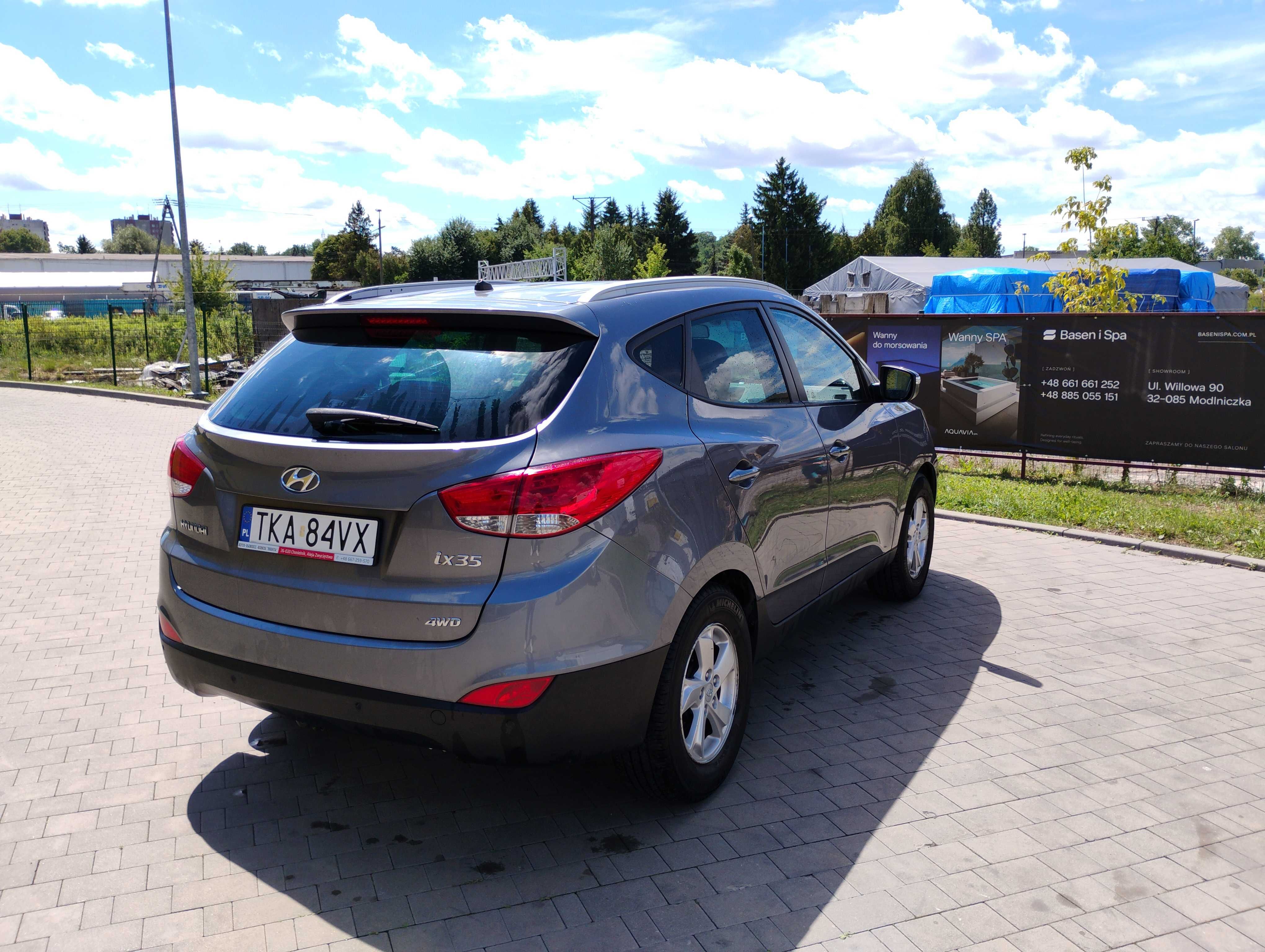 HYUNDAI IX35 4WD 2.0 MPI okazja! WEBASTO HAK piękny stan!