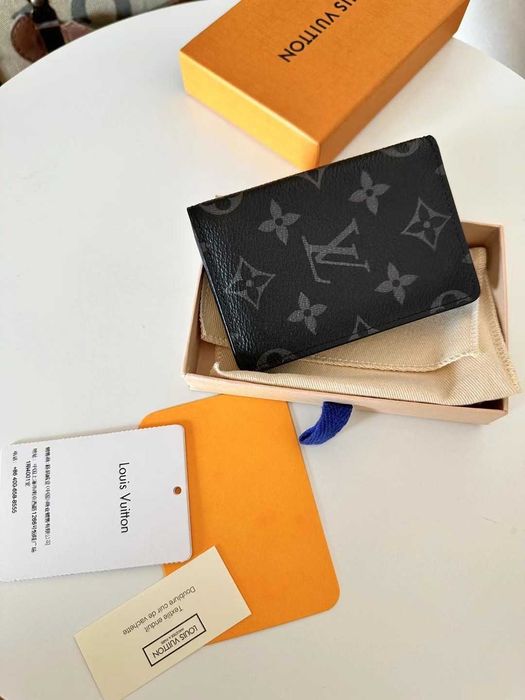 portfel LV Louis Vuitton Men black nowy