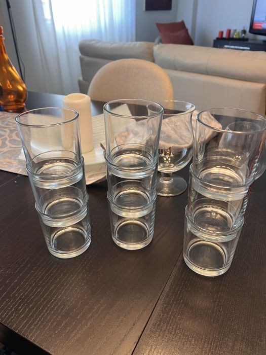 Copos pra agua ou sobremesa