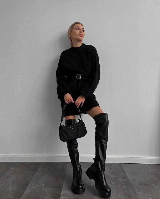 В наличии! Теплое платье из ангоры 2 цвета + Подарок*