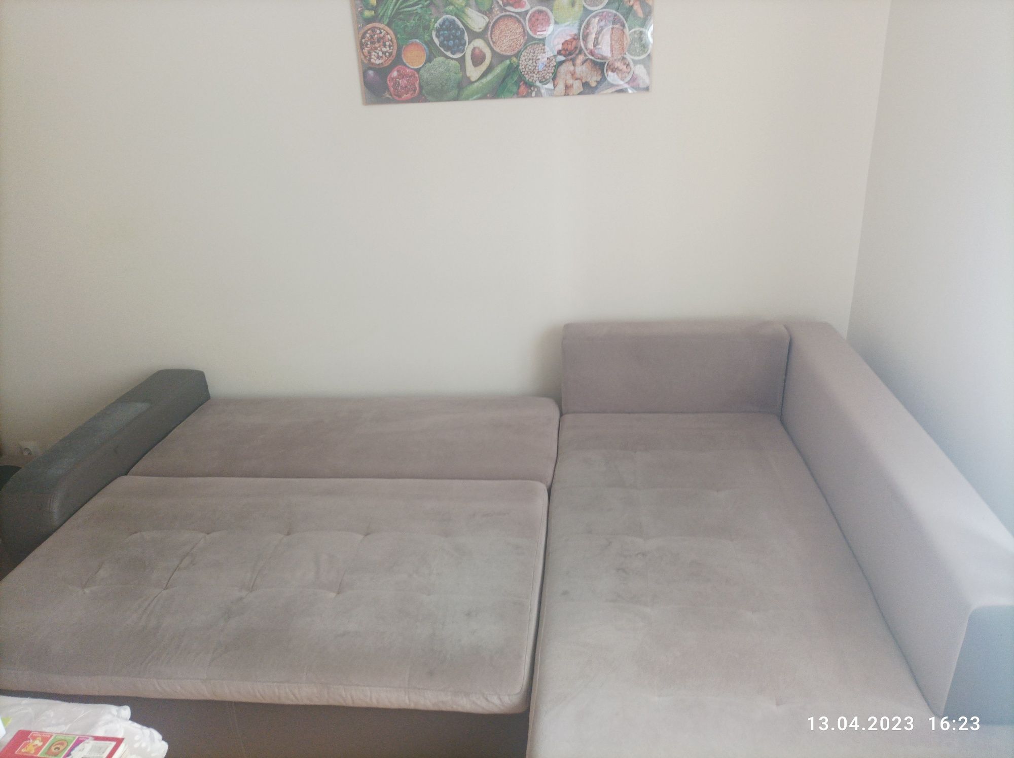 Narożnik tapicerowany materac gąbkowy select