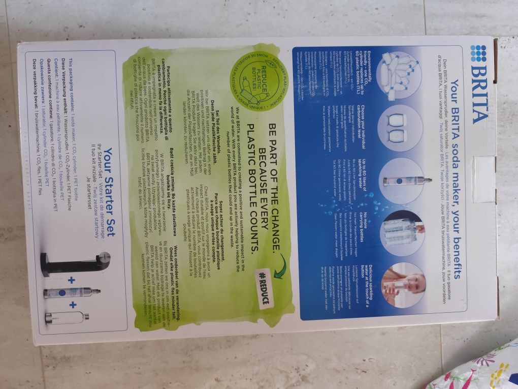 NOWY Saturator Brita SodaOne Soda Maker