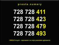 Prosty złoty numer proste złote numery SIM para zestaw firma VAT 23%