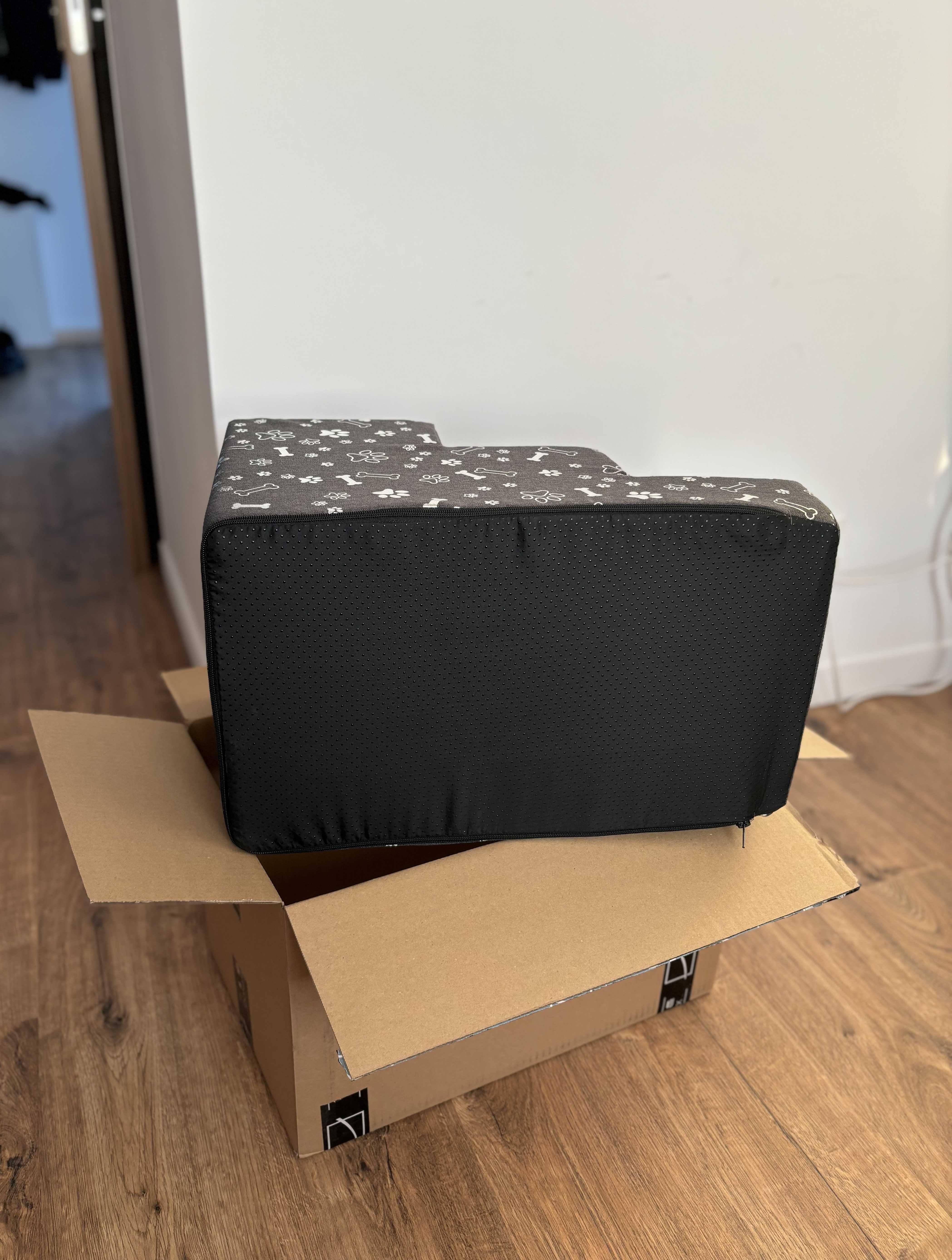 Schodki dla Psa Kota Rampa Podest Nowe 30 cm 3 stopnie Stabilne Nowe