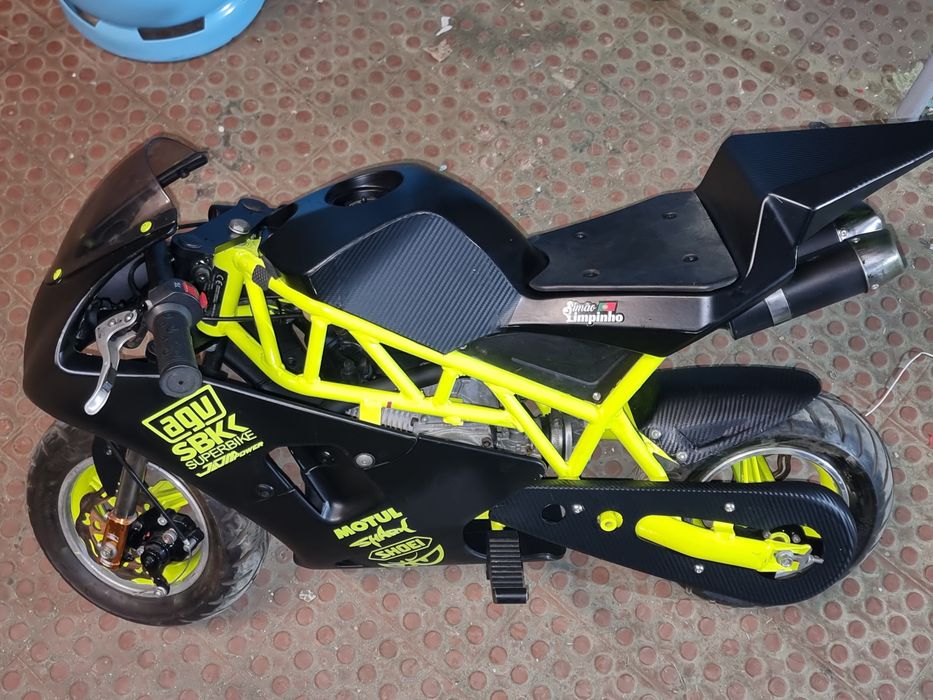Pocket bike restaurada