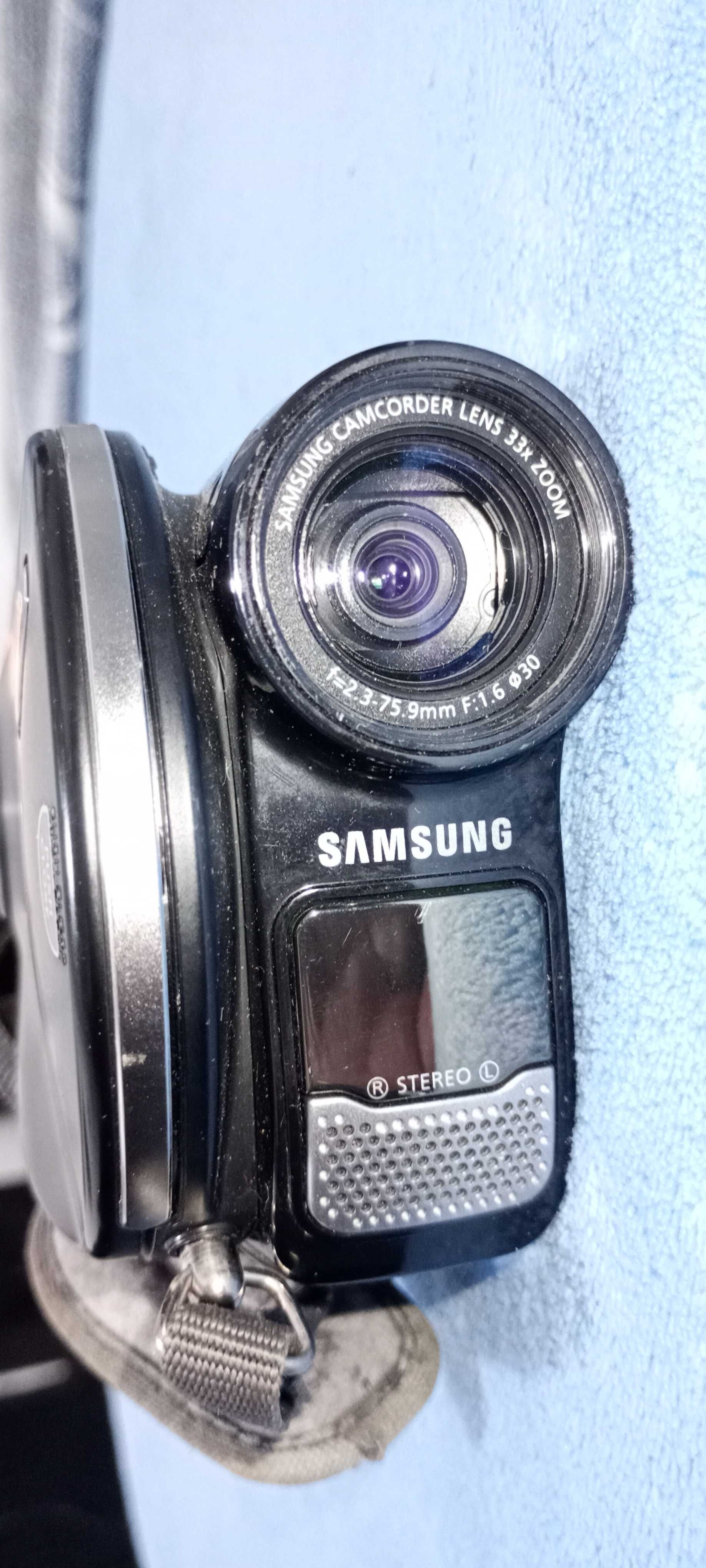 Camcorders Samsung 2 e 4Gb SD Schneider Kreuznach