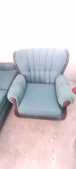 Sofá Cama  , 3 peças  Verde