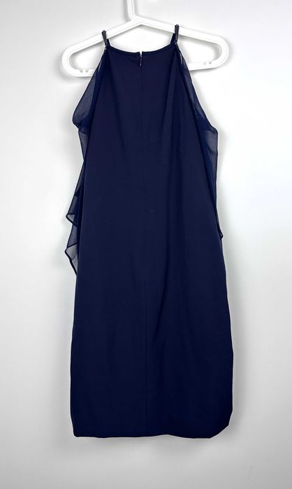 Sukienka damska Ralph Lauren nowa granatowa Midi r. L