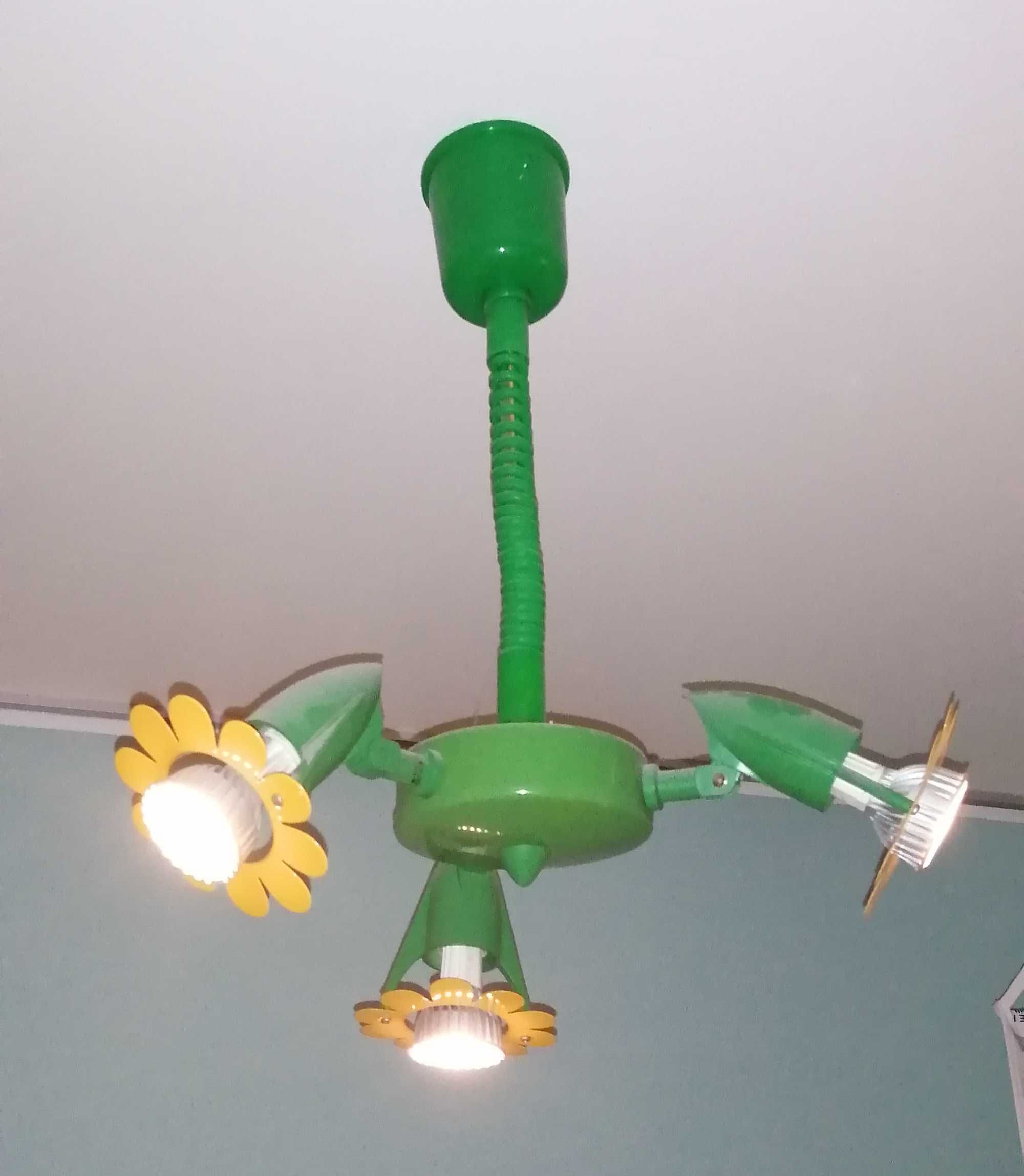 Lampa dziecięca żyrandol plafon zwis SUNFLOWER TECHNOLUX