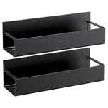 Półki magnetyczne stalowe 27 cm – bez wiercenia, organizer 2 sztuki