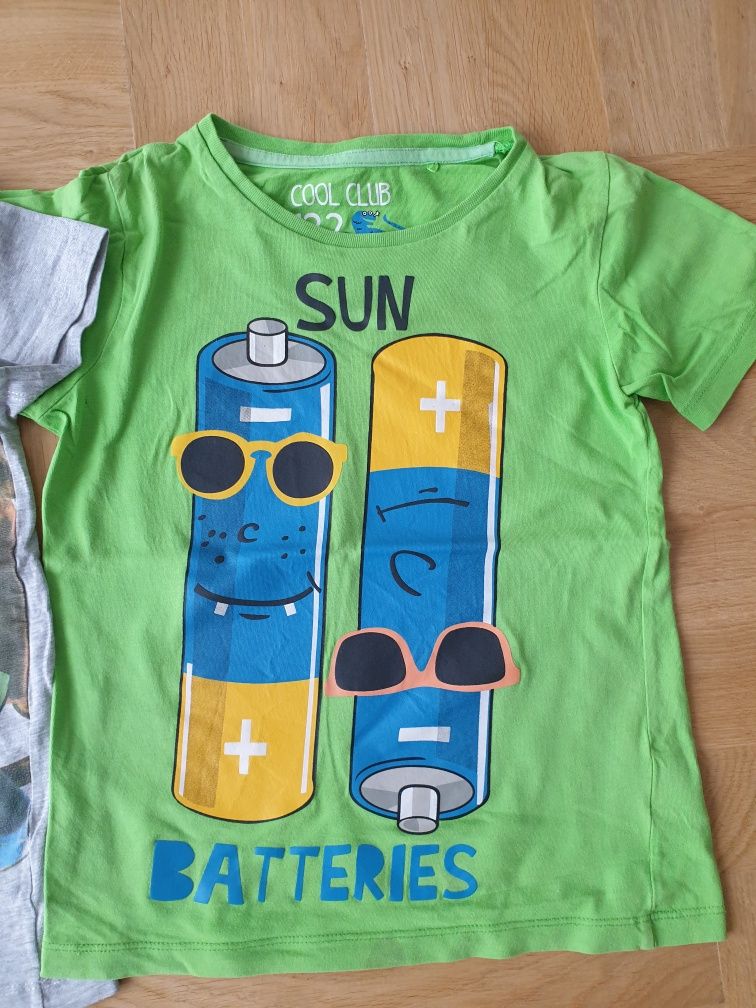 T-shirt 3 szt. CoolClub r. 122 cm