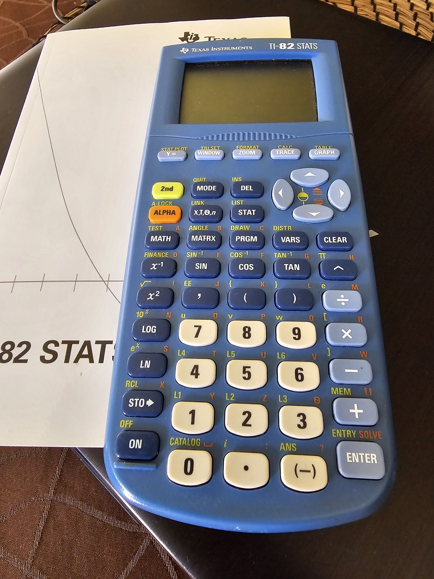 Calculadora TI-82 Stats