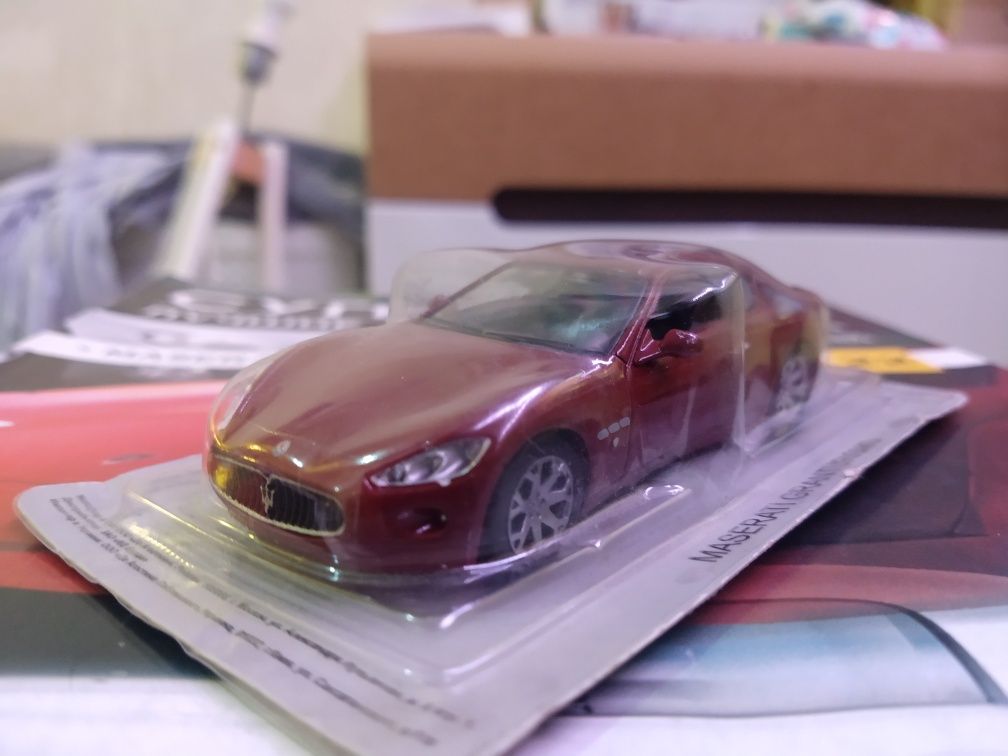Maserati Granturismo, масштабная модель 1/43. Журнальная серия.