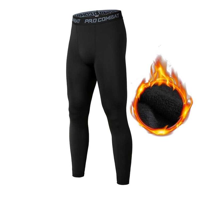 Чоловічі легінси з начосом лосіни підштаники pro combat термобілизна