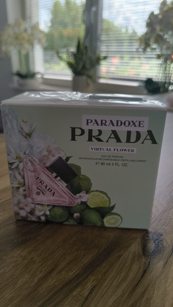 Nowość! Perfumy damskie Prada Paradoxe Virtual Flower 90 ml NOWE