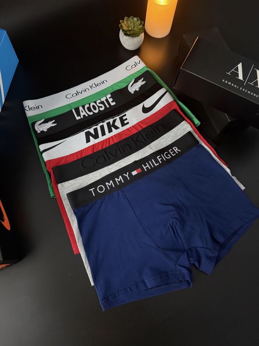 Труси чоловічі бавовна Туреччина Адідас Лакоста Том Найк