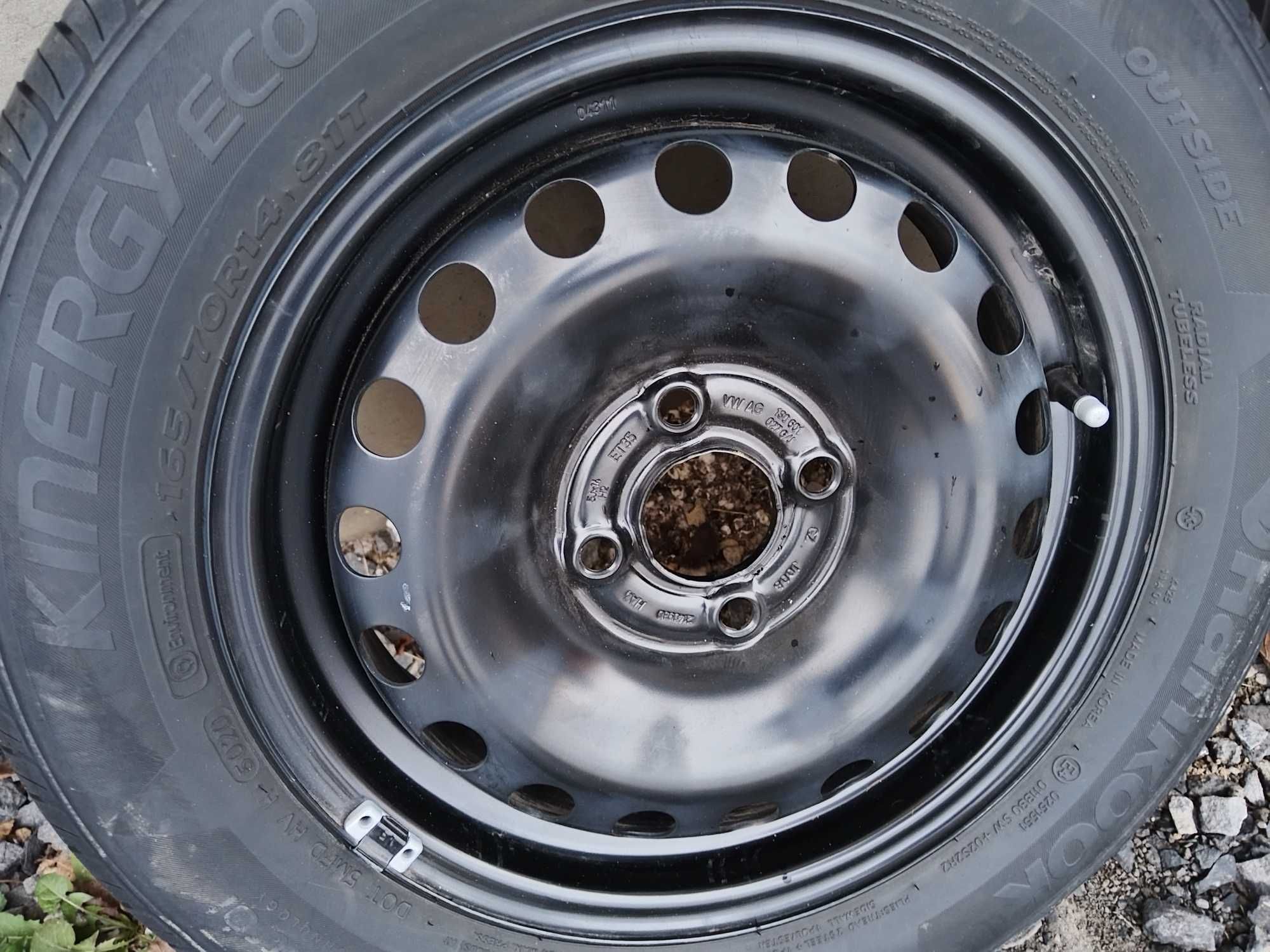 FELGI STALOWE 14'' 4x100 VW UP,Seat Mii,Skoda Citigo J.Nowe