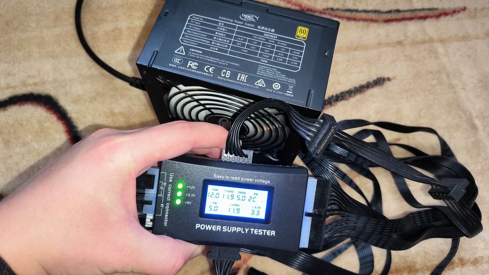 Срочно Deepcool DQ 750 ST 750 W. Gold блок живлення питания