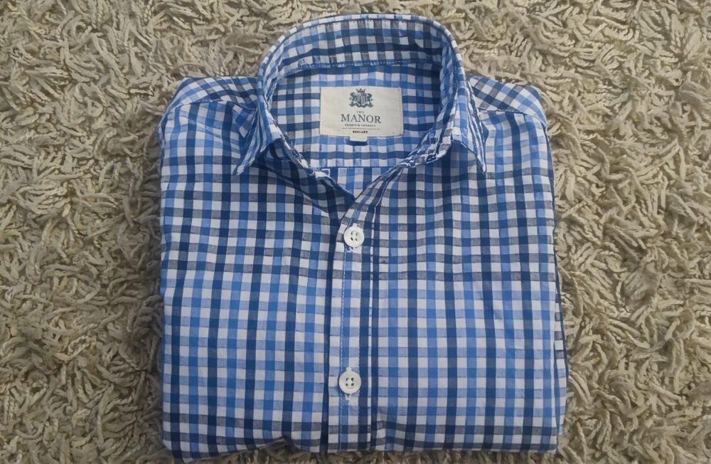 Koszula w kratkę Tha Manor 100% bawełna