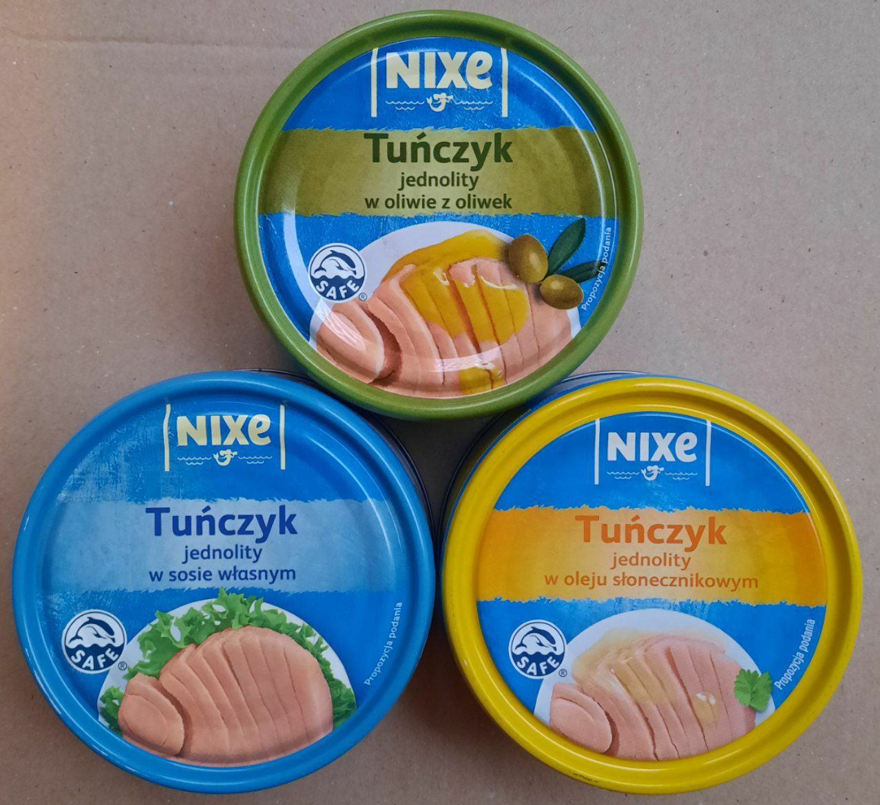 Тунець (філе), паштет з тунця Nixe