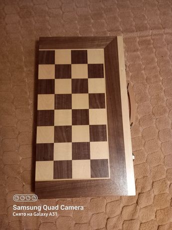 Шахматы нарды новые деревянные