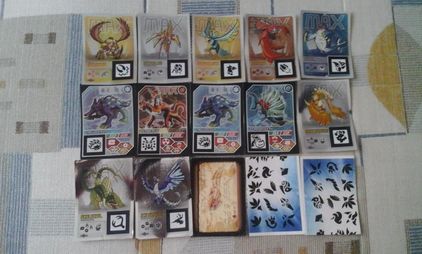 270 cromos invizimals/invizimals evolution(oportunidade)