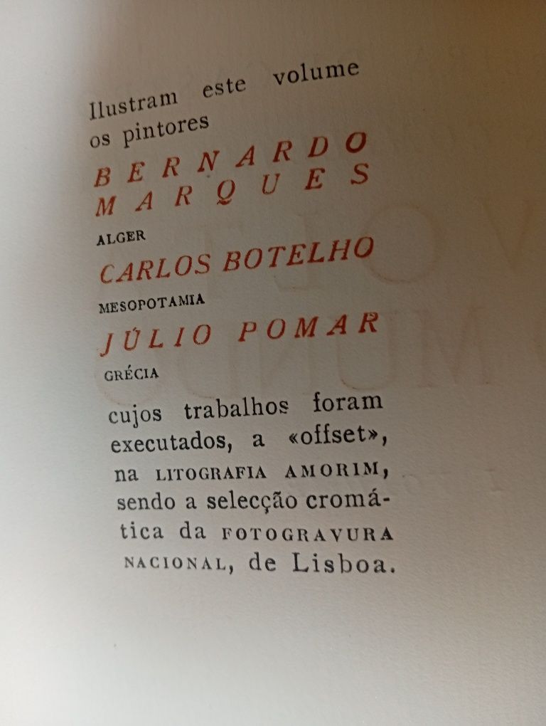 A Volta ao Mundo, Ferreira de Castro- Ed. Especial 1949