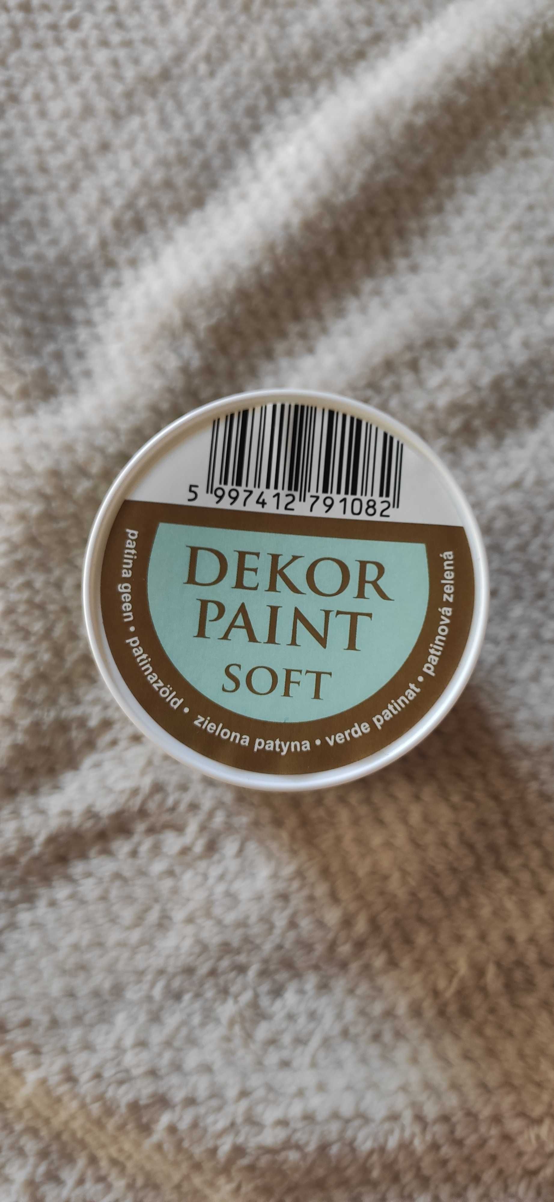 farby pentart dekor paint soft 230 ml ZIELONA PATYNA