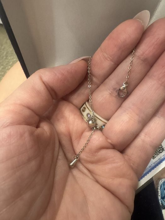 Чокер Шанель с фианитами. Распродажа