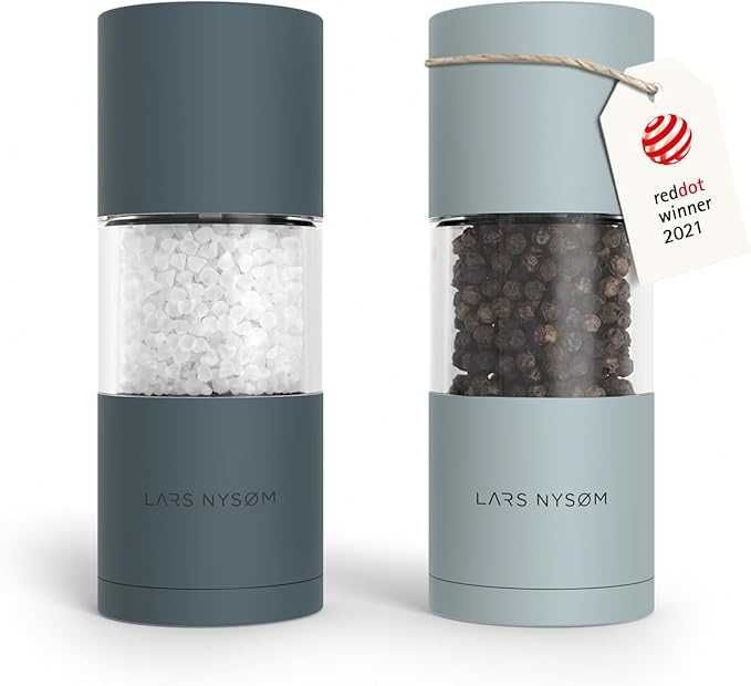 Zestaw Ceramicznych Młynków do Soli i Pieprzu LARS NYSØM (Blue)
