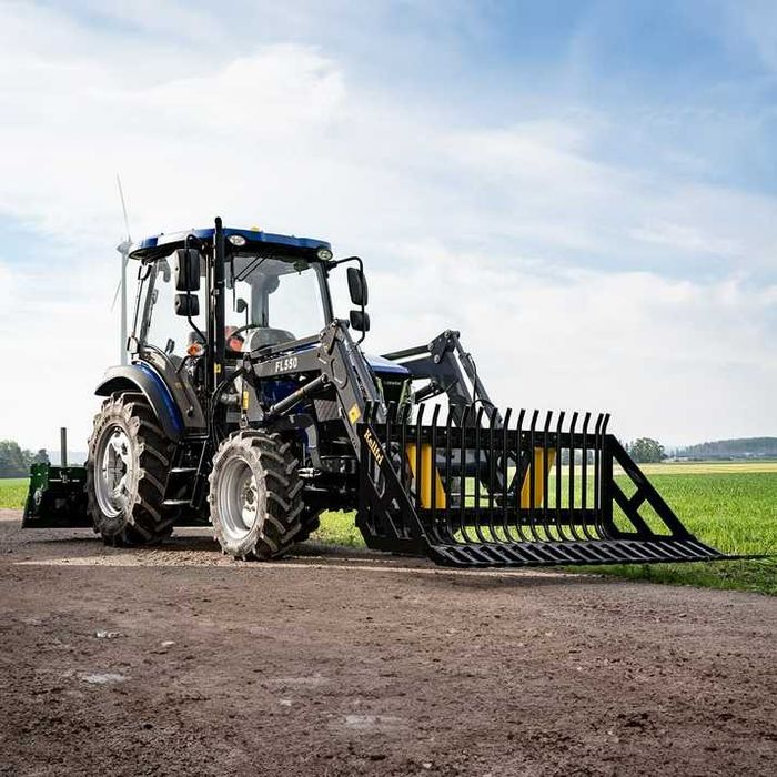 Widły do kamieni 2,0 m, przykręcane mocowanie Euro