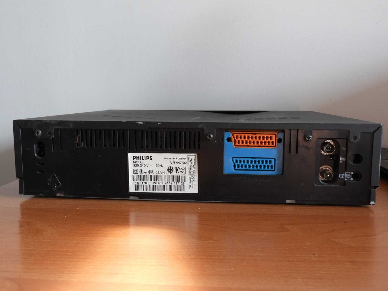 Magnetowid Philips VR 447 / 02 niesprawny