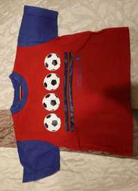 Koszulka krótki rękaw dla małego piłkarza