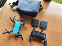 Dron DJI Spark niebieski cały zestaw
