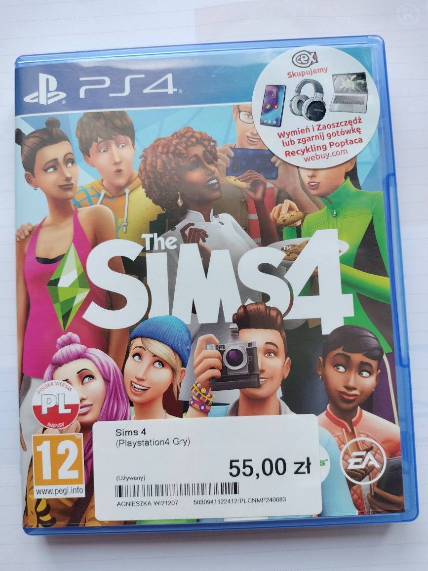 The Sims4 ps4 PlayStation 4 ps5 stan bdb