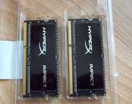 Оперативна пямять HyperX SO-DIMM HX316LS9IBK2/16 2 по 8 гб DDR3L 1600