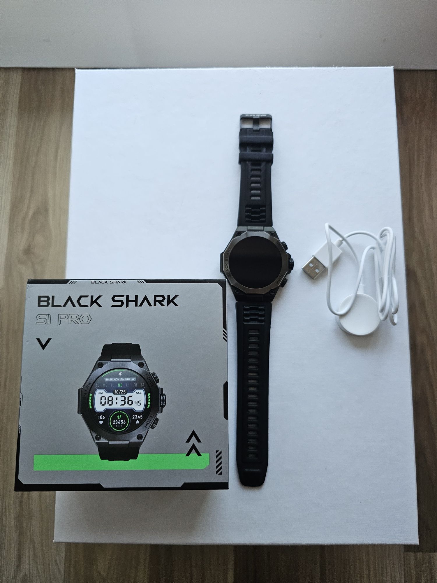 Smartwatch Black Shark S1 Pro by Xiaomi stan idealny