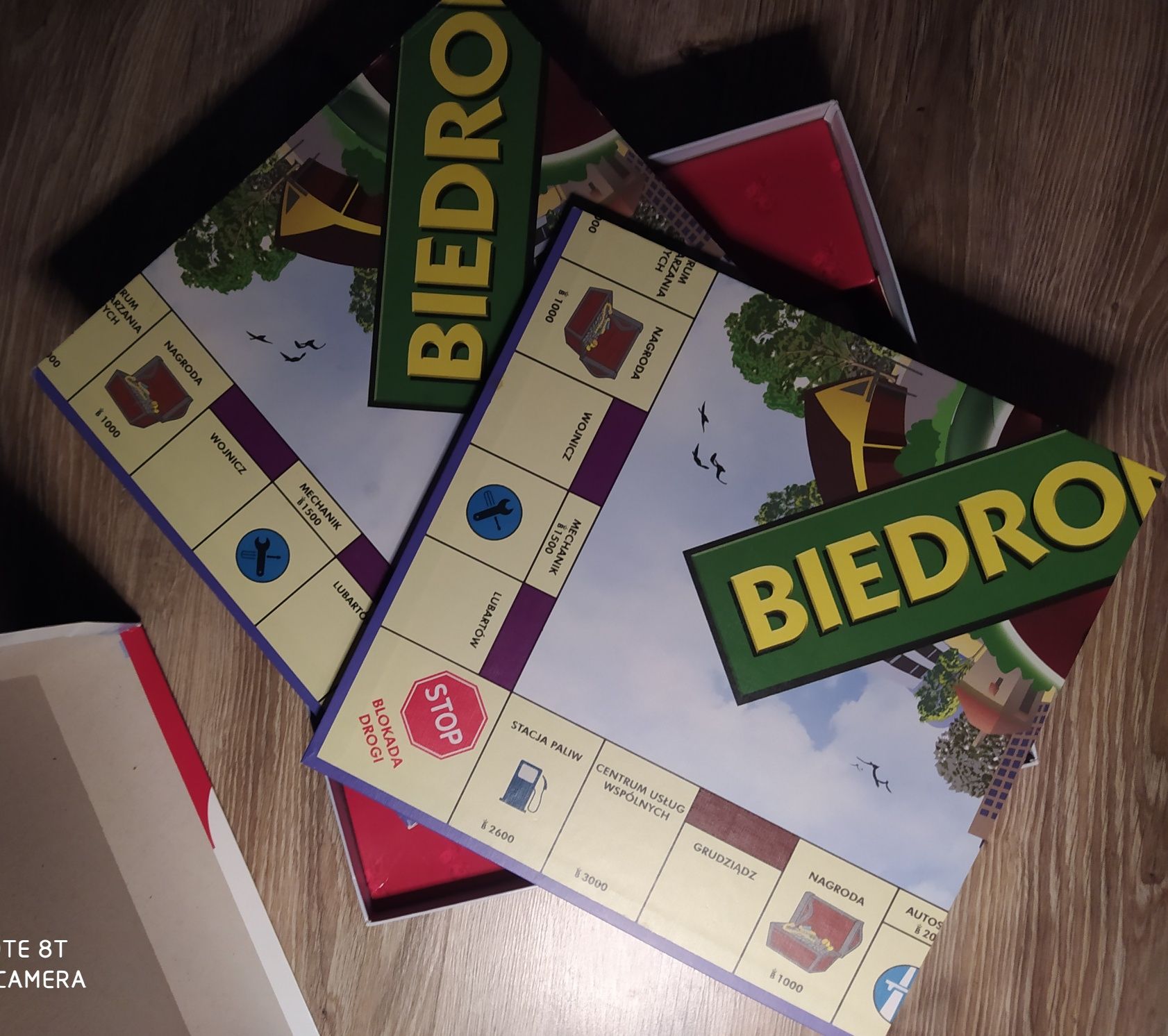 Biedronkopoly - edukacyjna gra planszowa 4+ plansza i elementy X2