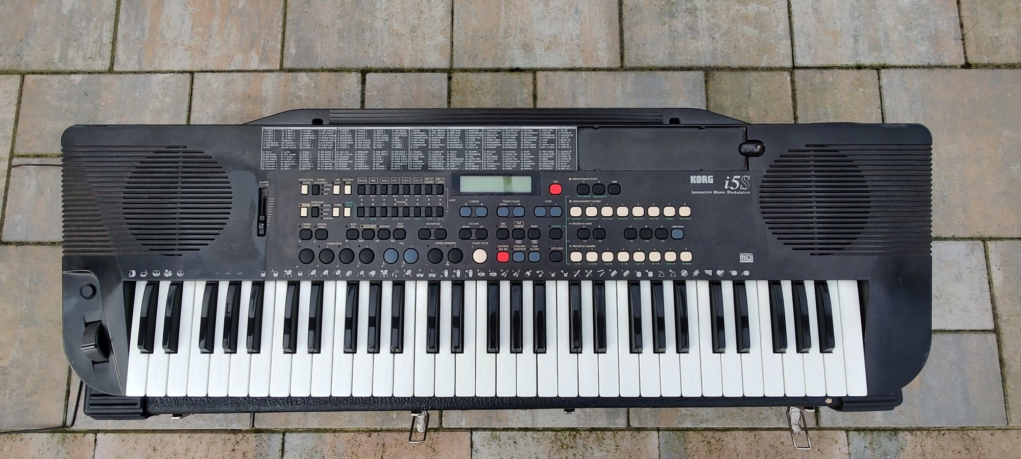 instrument klawiszowy Keyboard Korg i5s z aranżerem