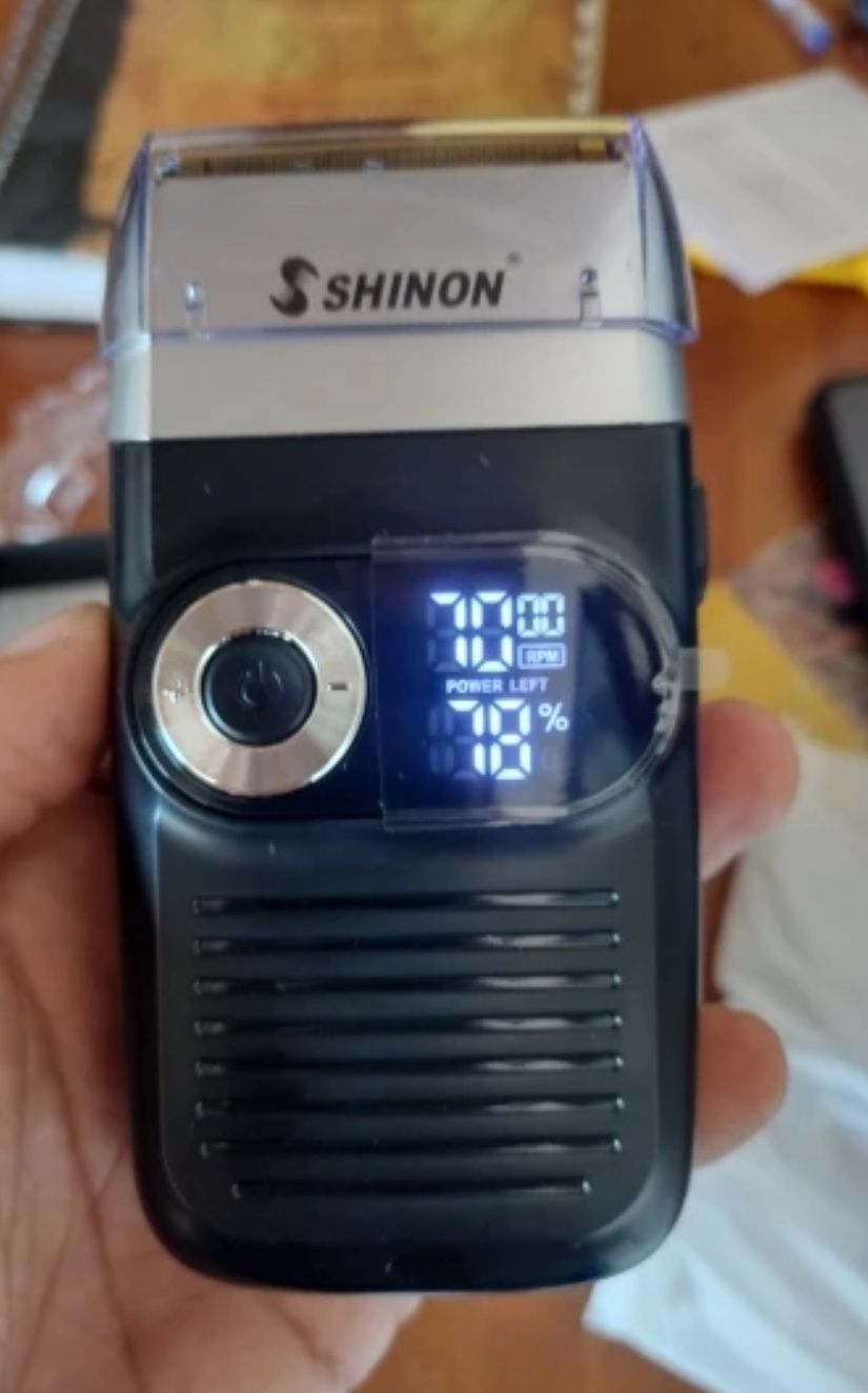 Шейвер трімер професіональний електрлбрива Shinon