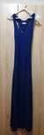 Vestido azul comprido